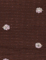 Load image into Gallery viewer, Coffee Sequins & Embroidered Readymade Saree Blouse