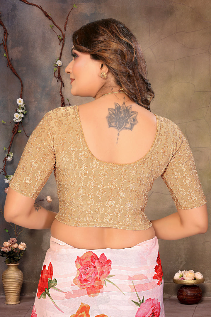 Women's Velvety touch Ready To Wear Stretchable Blouse