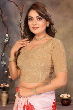 Load image into Gallery viewer, Women's Velvety touch Ready To Wear Stretchable Blouse
