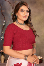 Load image into Gallery viewer, Women's Velvety touch Ready To Wear Stretchable Blouse