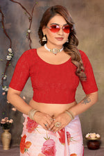 Load image into Gallery viewer, Women's Velvety touch Ready To Wear Stretchable Blouse