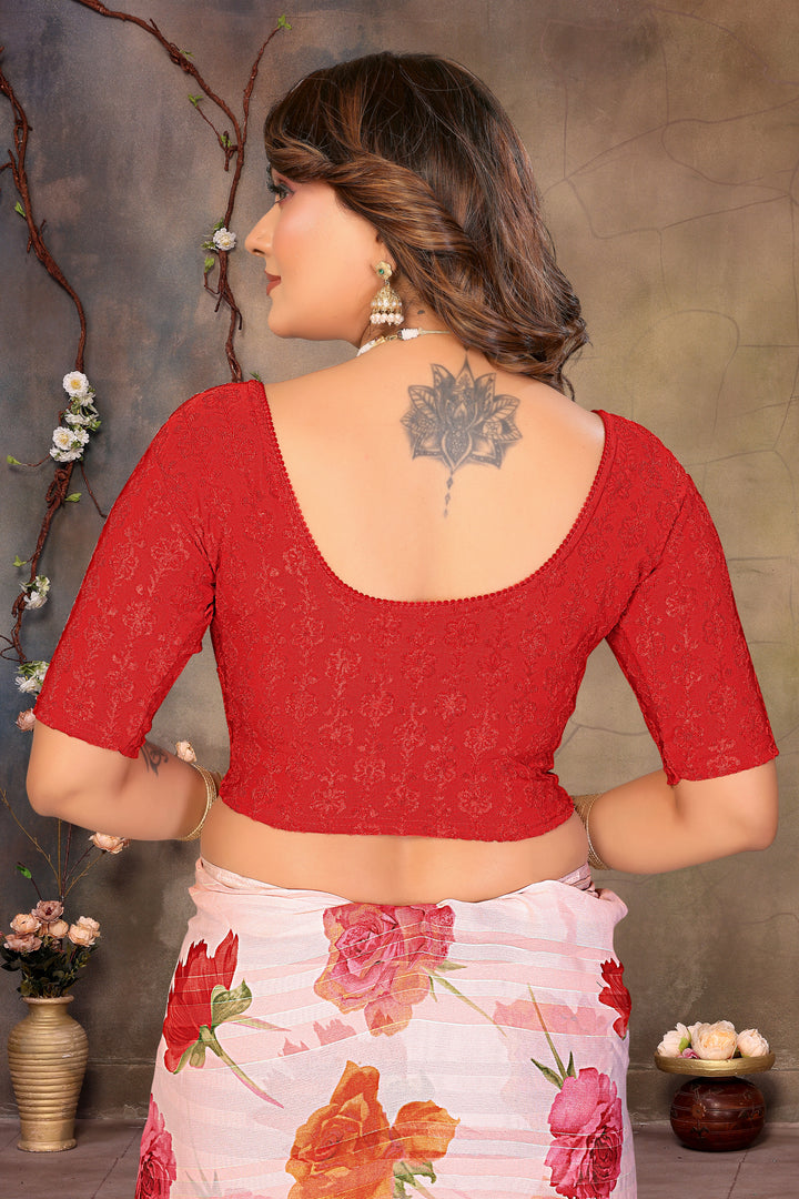 Women's Velvety touch Ready To Wear Stretchable Blouse