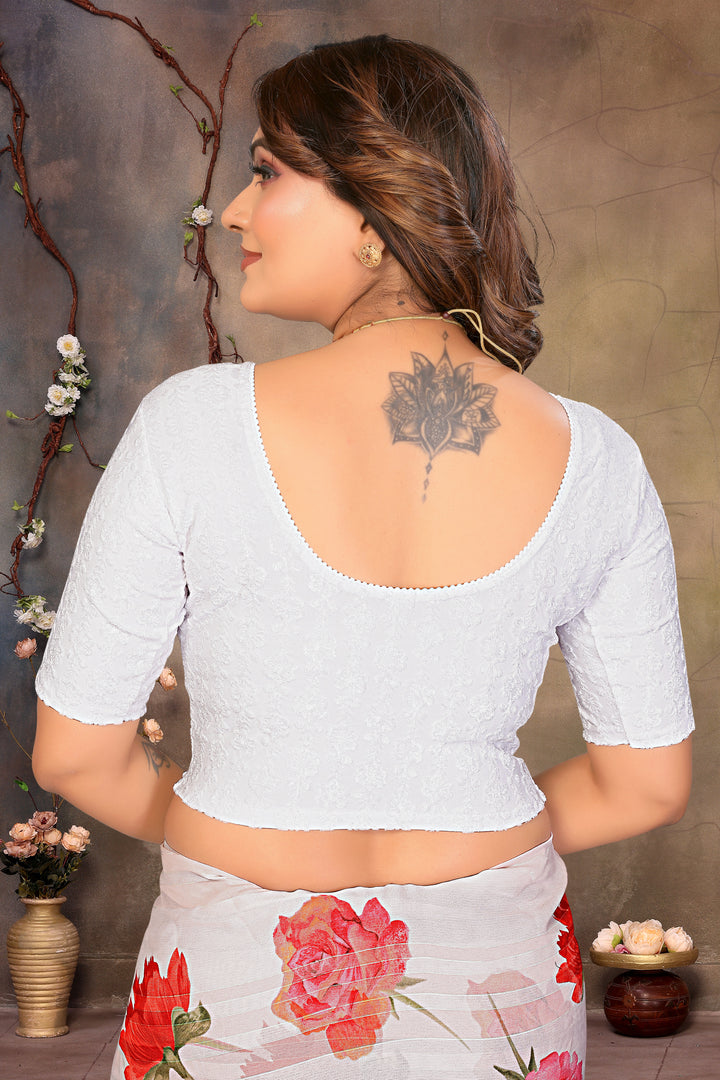 Women's Velvety touch Ready To Wear Stretchable Blouse