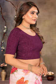 Women's Velvety touch Ready To Wear Stretchable Blouse