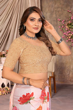 Load image into Gallery viewer, Women's Velvety touch Ready To Wear Stretchable Blouse