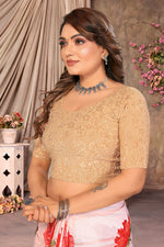 Load image into Gallery viewer, Women's Velvety touch Ready To Wear Stretchable Blouse