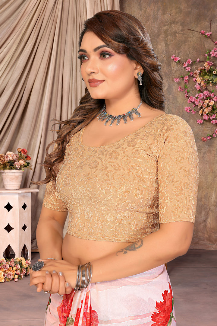 Women's Velvety touch Ready To Wear Stretchable Blouse