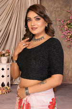 Load image into Gallery viewer, Women's Velvety touch Ready To Wear Stretchable Blouse