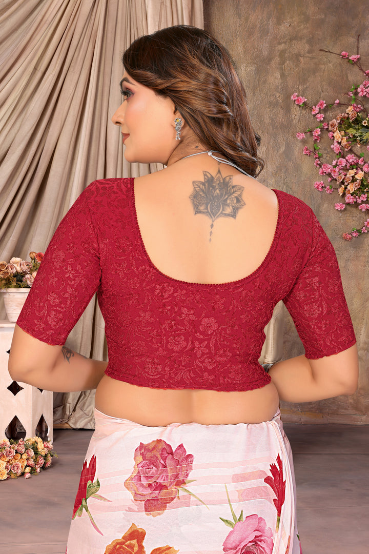 Women's Velvety touch Ready To Wear Stretchable Blouse