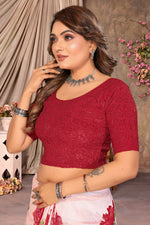 Load image into Gallery viewer, Women's Velvety touch Ready To Wear Stretchable Blouse