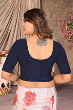 Load image into Gallery viewer, Women's Velvety touch Ready To Wear Stretchable Blouse