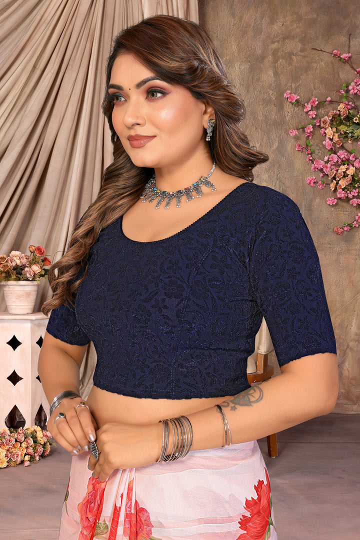 Women's Velvety touch Ready To Wear Stretchable Blouse