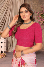 Load image into Gallery viewer, Women's Velvety touch Ready To Wear Stretchable Blouse