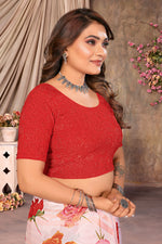 Load image into Gallery viewer, Women's Velvety touch Ready To Wear Stretchable Blouse