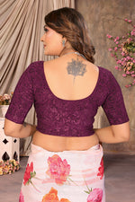 Load image into Gallery viewer, Women's Velvety touch Ready To Wear Stretchable Blouse