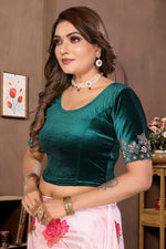 Load image into Gallery viewer, Women's Velvet Ready To Wear Stretchable Blouse