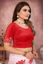 Load image into Gallery viewer, Women's Velvet Ready To Wear Stretchable Blouse