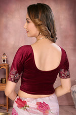 Load image into Gallery viewer, Women's Velvet Ready To Wear Stretchable Blouse