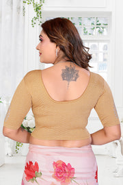 Women's Lycra Stretchable Readymade Saree Blouse