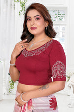 Load image into Gallery viewer, Women's Lycra Stretchable Readymade Saree Blouse