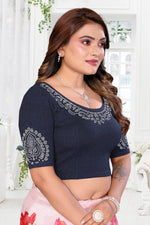Load image into Gallery viewer, Women's Lycra Stretchable Readymade Saree Blouse