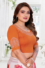 Load image into Gallery viewer, Women's Lycra Stretchable Readymade Saree Blouse