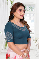 Load image into Gallery viewer, Women's Lycra Stretchable Readymade Saree Blouse