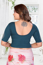 Load image into Gallery viewer, Women's Lycra Stretchable Readymade Saree Blouse