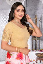 Load image into Gallery viewer, Women's Premium Beads work Lycra Readymade Blouse