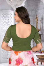 Load image into Gallery viewer, Women's Premium Beads work Lycra Readymade Blouse