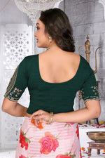 Load image into Gallery viewer, Women's Premium Beads work Lycra Readymade Blouse