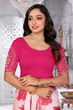 Load image into Gallery viewer, Women's Premium Beads work Lycra Readymade Blouse