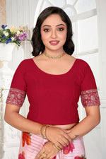 Load image into Gallery viewer, Premium Readymade embroidery work Stylish Lycra Blouse for Women