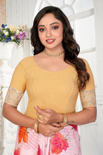 Load image into Gallery viewer, Premium Readymade embroidery work Stylish Lycra Blouse for Women