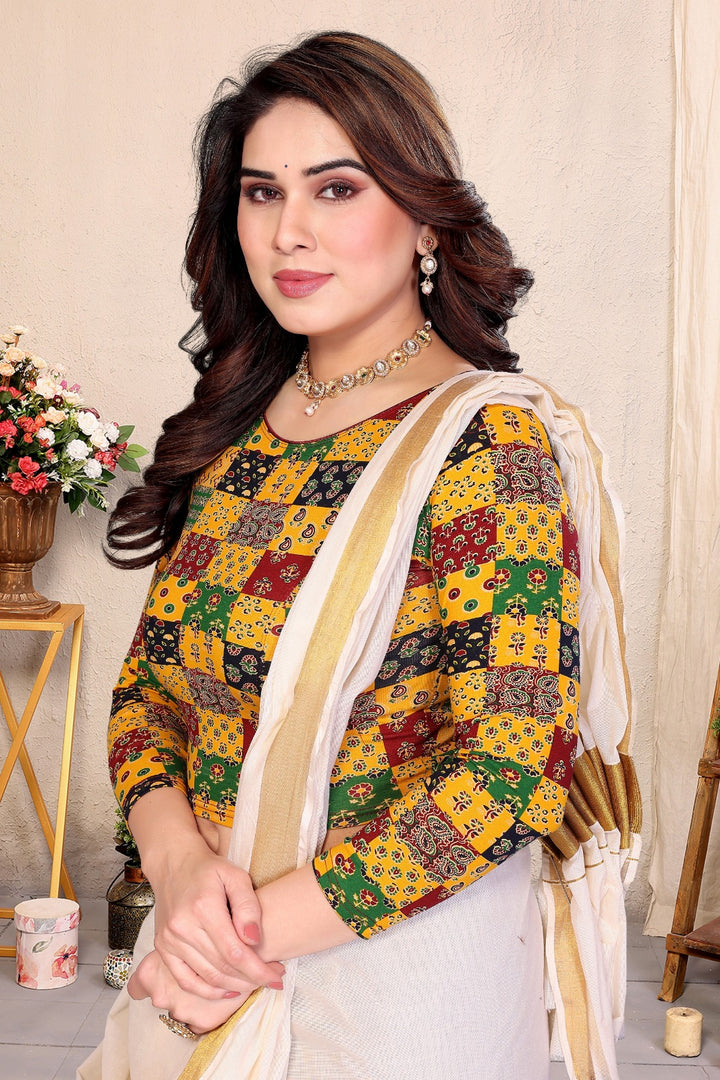 women's readymade Full sleeve cotton Blouse