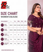 Load image into Gallery viewer, Women's Lycra Stretchable Readymade Saree Blouse