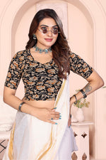 Load image into Gallery viewer, women's readymade cotton Saree Blouse