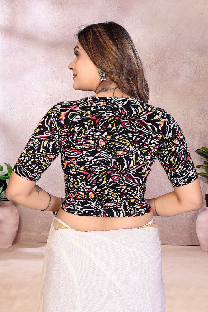 women's readymade cotton Saree Blouse