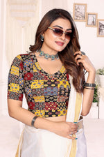 Load image into Gallery viewer, women's readymade cotton Saree Blouse