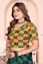 Load image into Gallery viewer, women's readymade cotton Saree Blouse